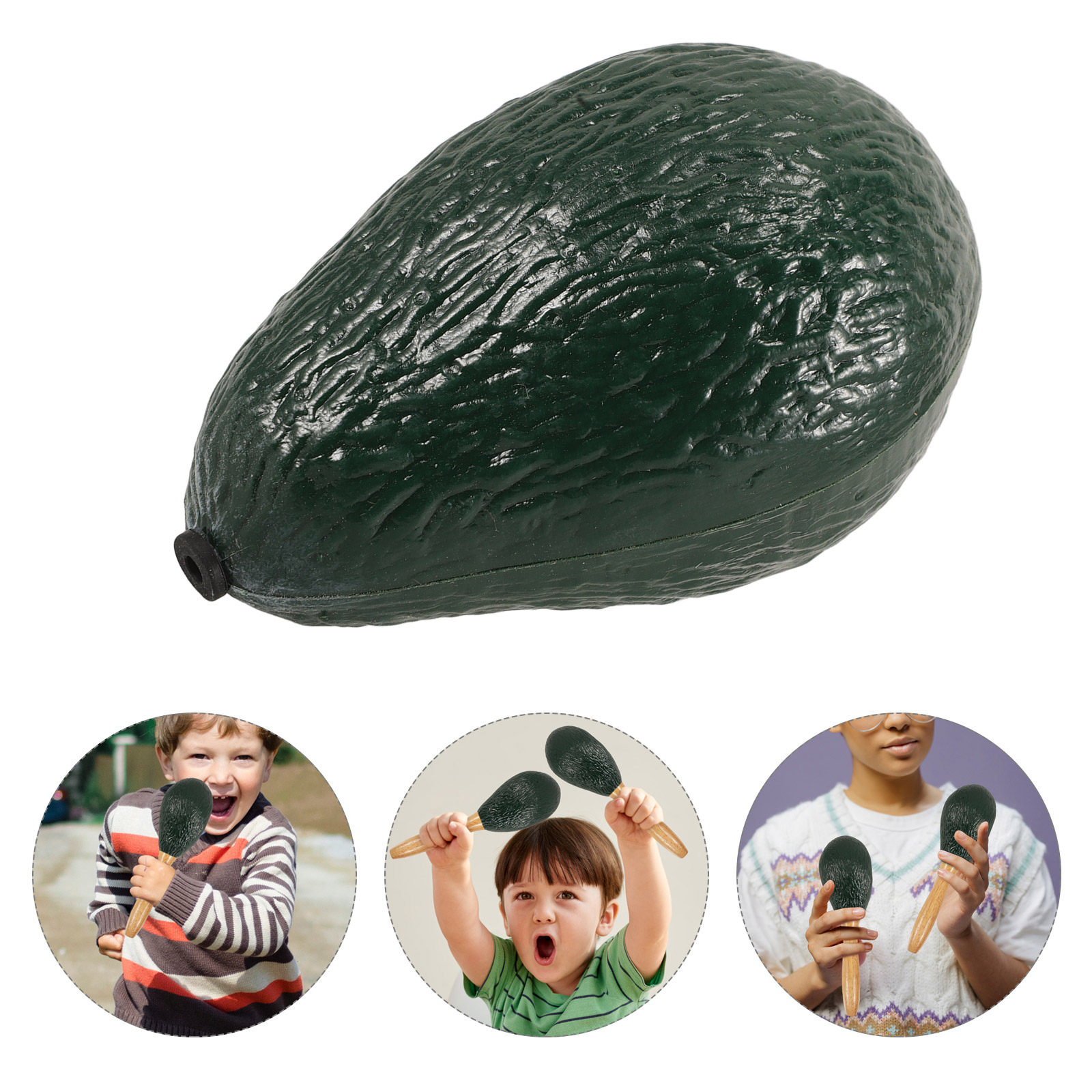 Musical Instrument For Toddlers - Fruit Shaker Maracas Avocado Muziekinstrument voor