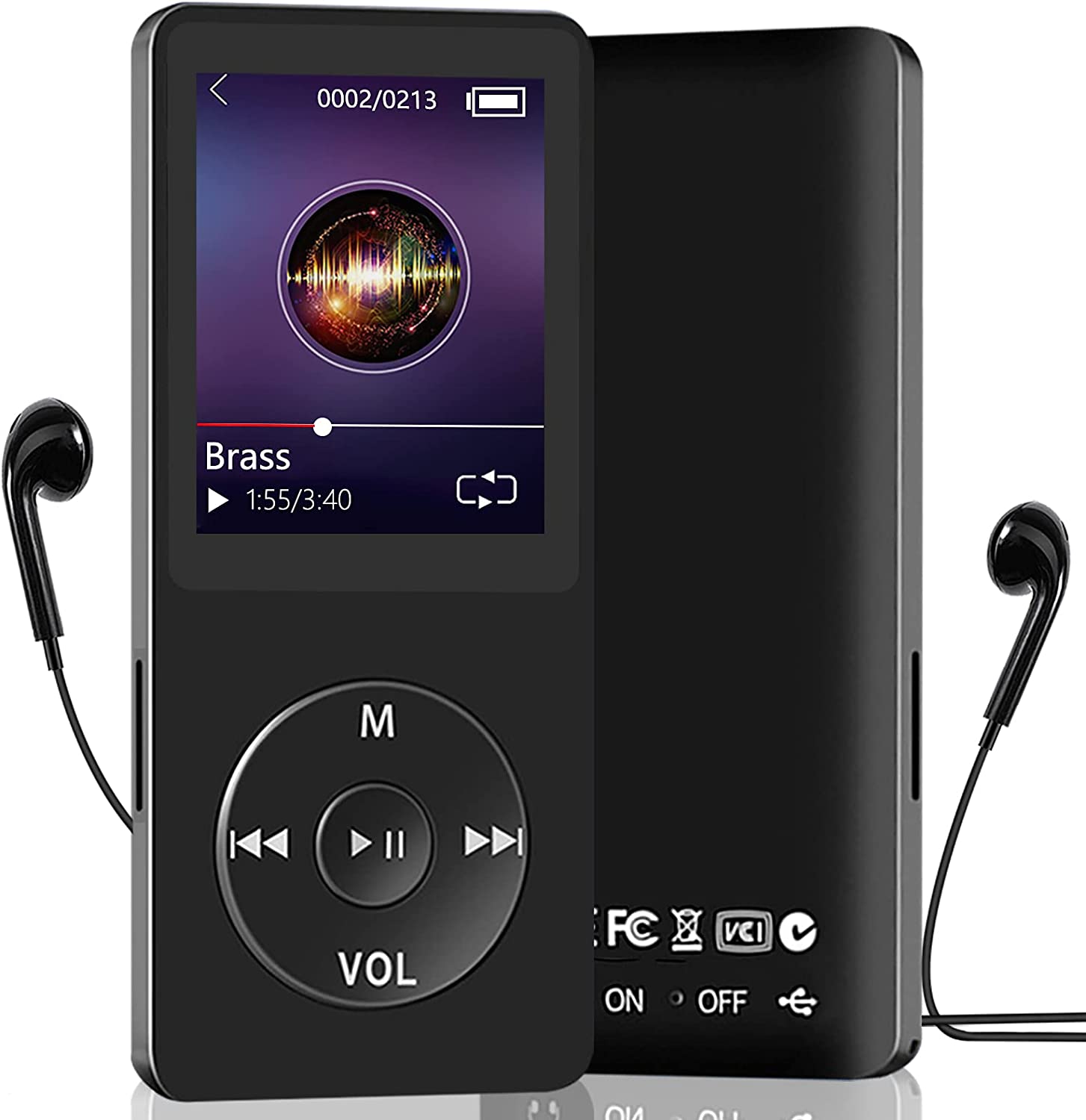 Musical Instrument Image - X02 1,8'' scherm 4GB verliesvrij geluid