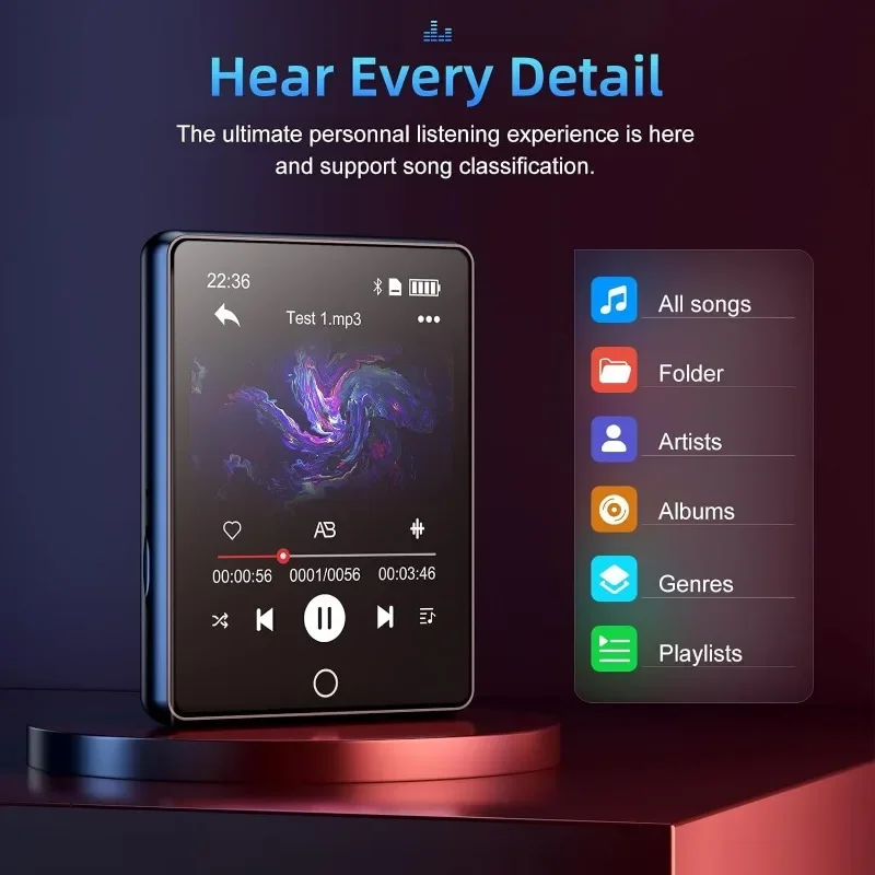 32Gb 2.8 Inch Touchscreen Blue - Musical Instrument Image recensie en prijs