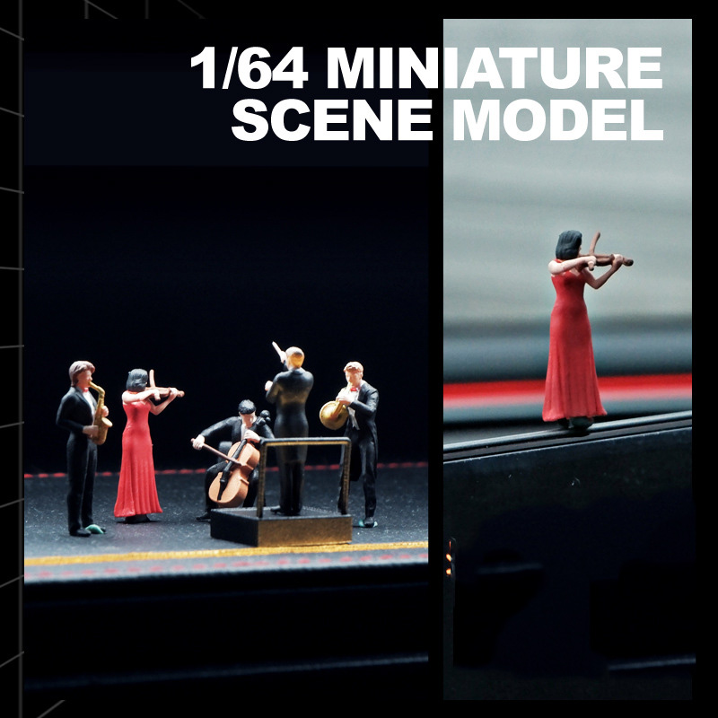 1/64 Schaal Figuur Band Viool  - Musical Instrument Fagot recensie en prijs