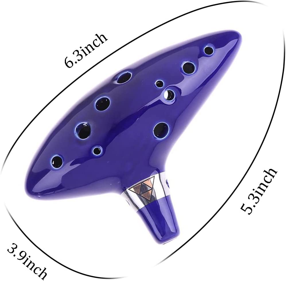 Ocarina, 12 tonen Alto C keram - Song With Musical Instrument recensie en prijs
