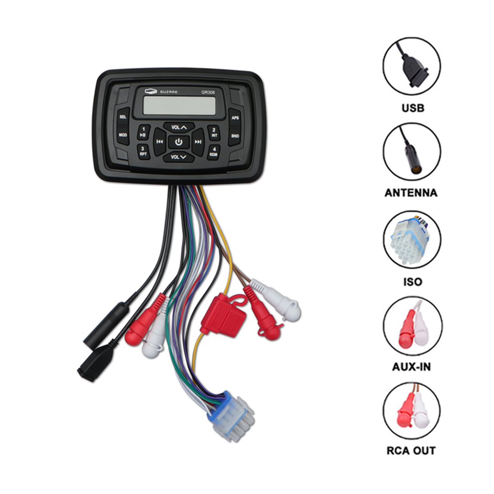 GUZARE Marine Radio Stereo Wat - Musical Instrument Image recensie en prijs