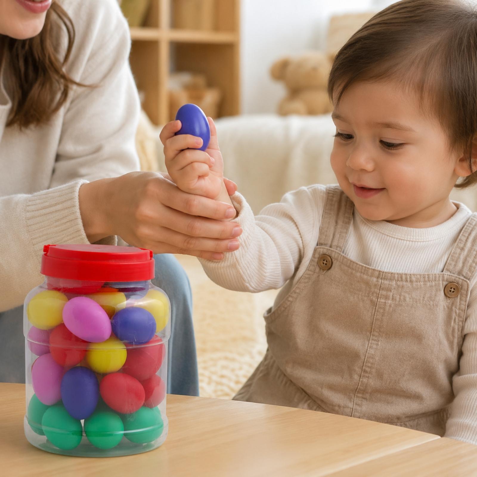 Plastic eierschudinstrumenten  - Musical Instrument For Toddlers recensie en prijs