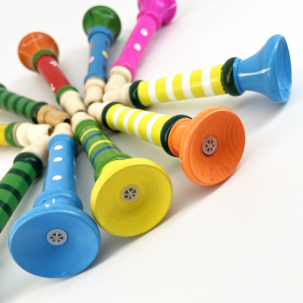 Houten trompet Kinderen Speelg - Musical Instrument Fagot recensie en prijs