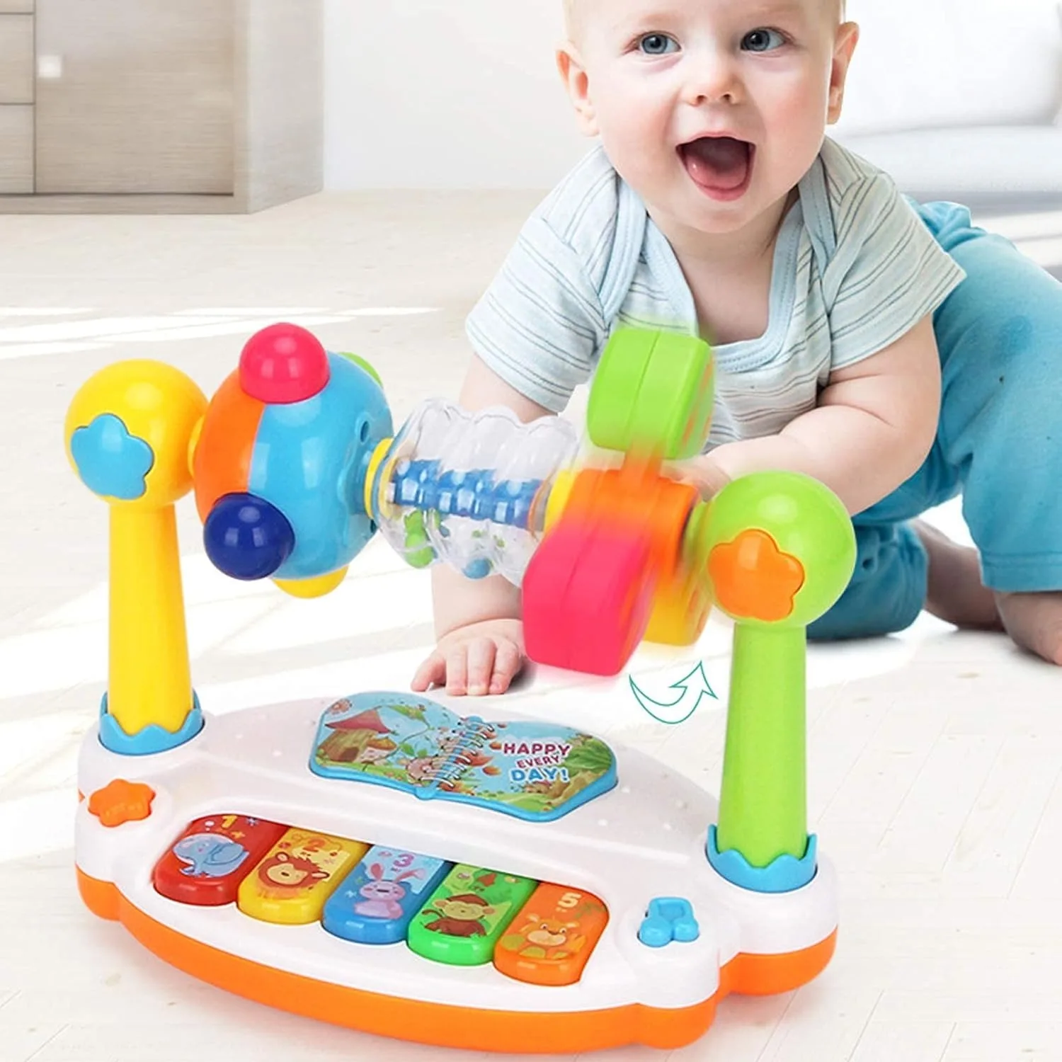 Babyspeelgoed Drum Pianotoetse - Musical Instrument For Toddlers recensie en prijs