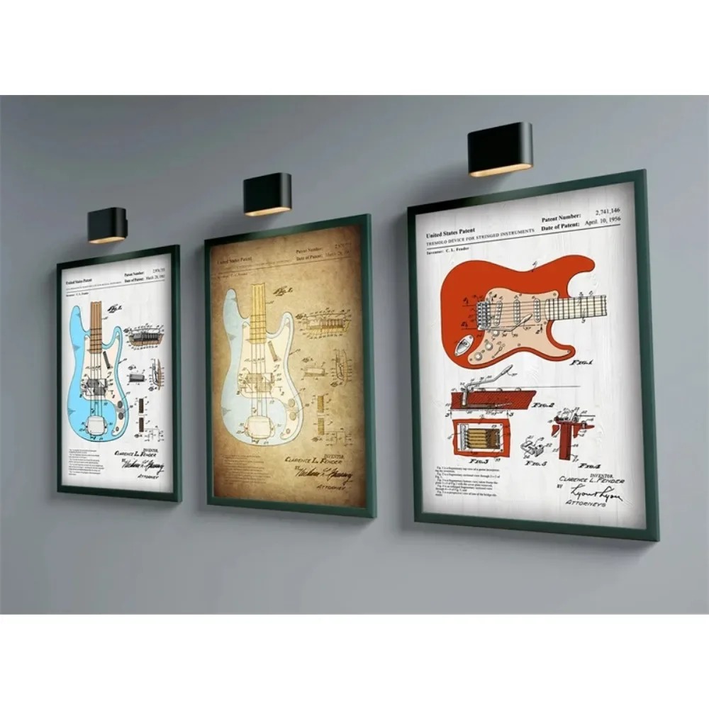 Elektrische Gitaar Anatomie Po - Musical Instrument Image recensie en prijs