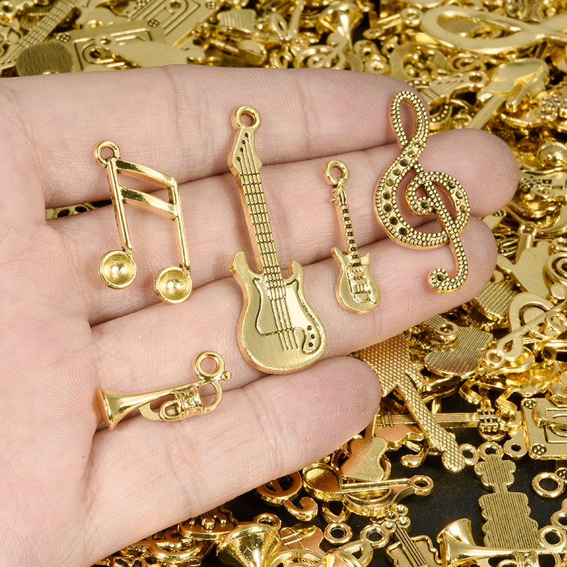 10/20/30pcs Retro Goud Kleur A - Musical Instrument Manufacturers recensie en prijs