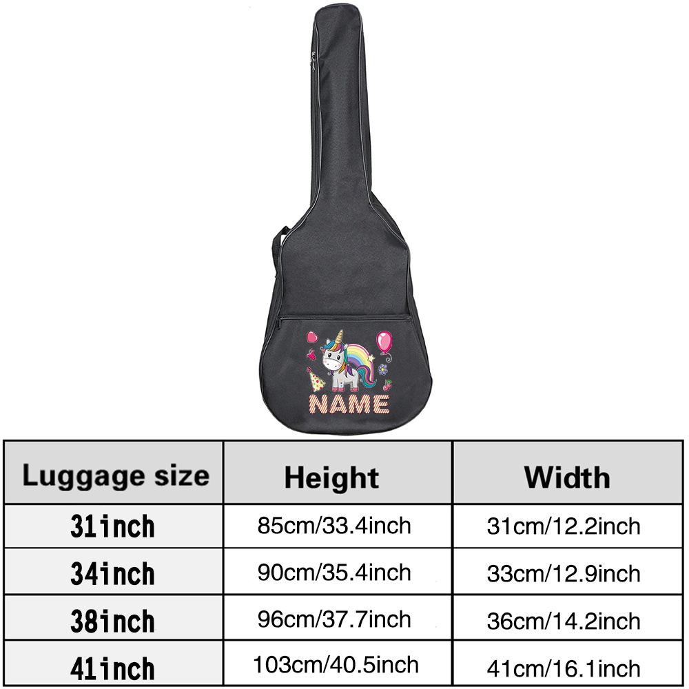 Aangepaste naam gitaartas 36-4 - Musical Instrument With Name recensie en prijs