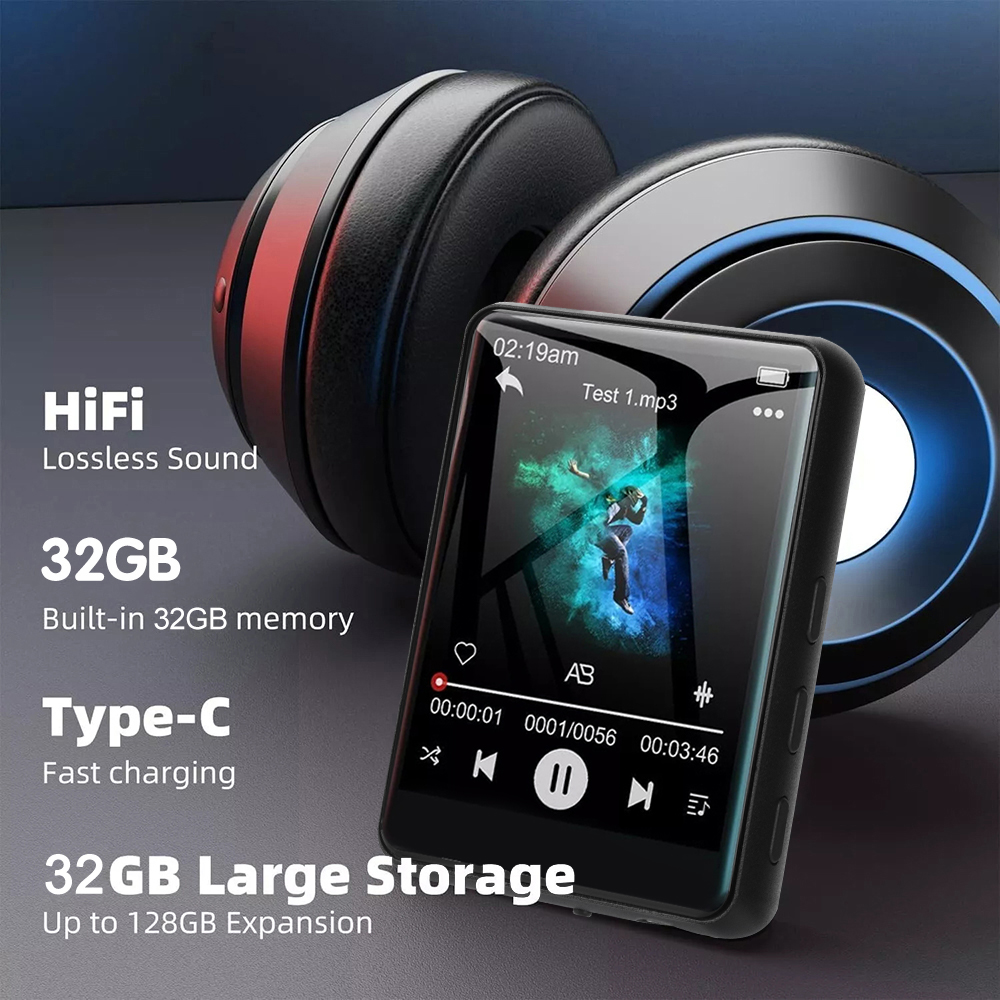 32GB 2,4 inch touchscreen Blue - Musical Instrument Image recensie en prijs