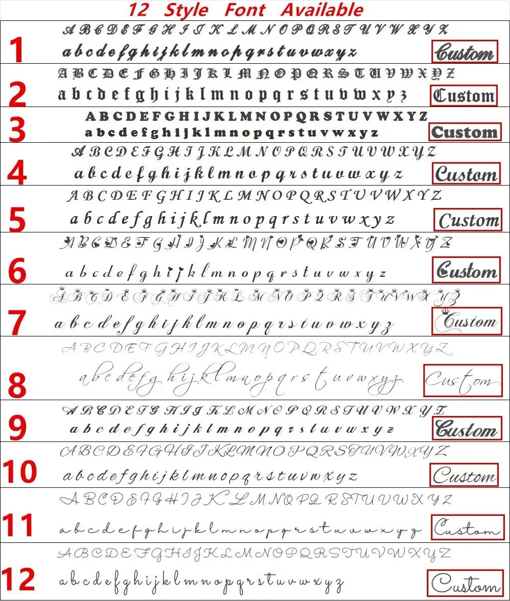 Aangepaste gepersonaliseerde v - Musical Instrument With Name recensie en prijs