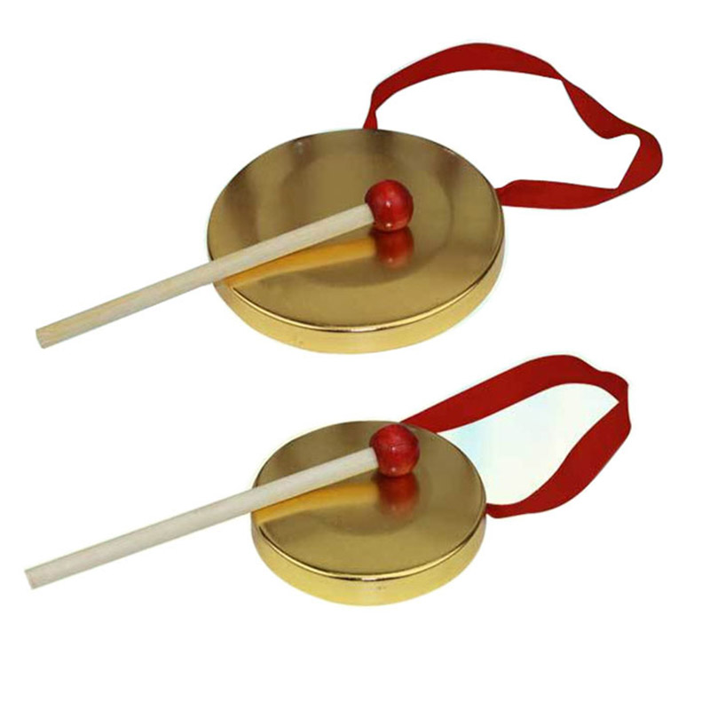 1Pc Handgong met houten stok T - Musical Instrument For Toddlers recensie en prijs
